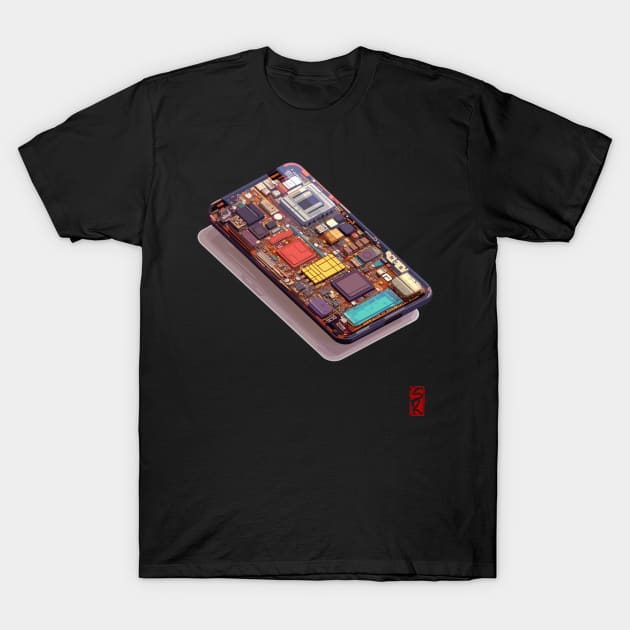 Isometric phone T-Shirt by siriusreno